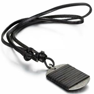 Men's Leather Necklace